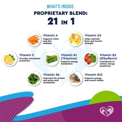 Show full view: Beloved Pets 21-in-1 Multivitamin Liquid with Glucosamine & Cranberry for Overall Wellness Support in Dogs & Cats, 60 mL slide 4 of 11