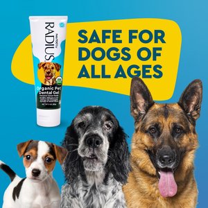 RADIUS USDA Organic Dog Toothpaste, 3-oz bottle