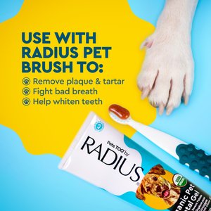 RADIUS USDA Organic Dog Toothpaste, 3-oz bottle