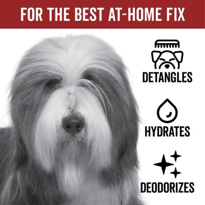 Show full view: Pride+Groom Dog Days Dog Detangling Spray, 16-fl oz bottle slide 3 of 9