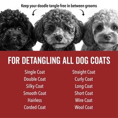 Show full view: Pride+Groom Dog Days Dog Detangling Spray, 16-fl oz bottle slide 9 of 9