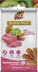 Farmina N&D Tropical Selection Pork, Spelt, Oats, & Tropical Fruit Adult Canine Medium & Maxi Treat, 3.5-oz bag, 7-count