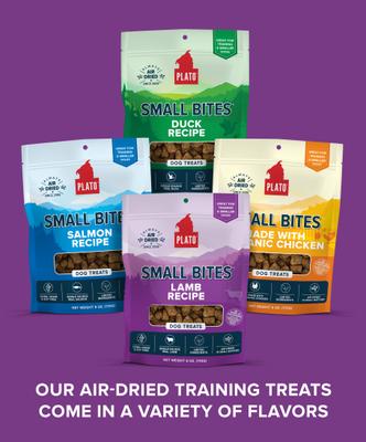 Show full view: Plato Small Bites Lamb Dog Soft & Chew Treat, 6-oz bag slide 9 of 10