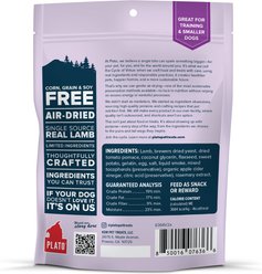 Plato Small Bites Lamb Dog Soft & Chew Treat, 6-oz bag slide 2 of 8