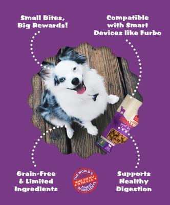 Show full view: Plato Small Bites Lamb Dog Soft & Chew Treat, 6-oz bag slide 5 of 10