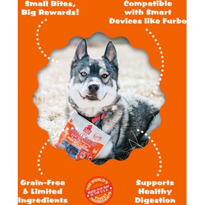 Plato Small Bites Organic Chicken Grain-Free Dog Treats, 6-oz bag