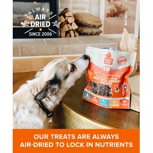 Plato Small Bites Organic Chicken Grain-Free Dog Treats, 6-oz bag