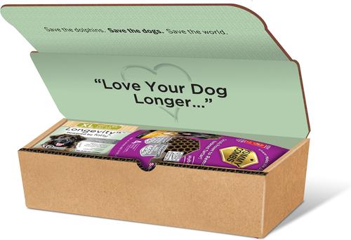 Show full view: Longevity15 & Yummy Combs Mini-Pack Bundle Cheese Flavored Powder Supplement for X-Large Dogs, 4.23-oz bag slide 3 of 3