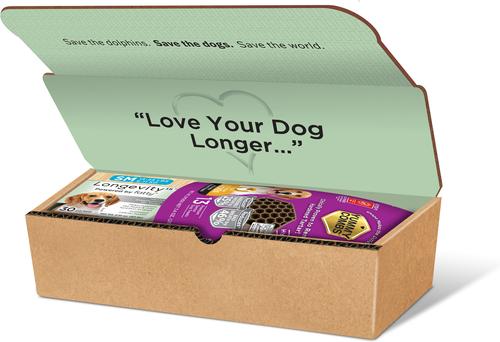 Show full view: Longevity15 & Yummy Combs Mini-Pack Bundle Cheese Flavored Powder Supplement for Small Dogs, 2.91-oz bag slide 3 of 3