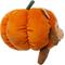 Show in main carousel: Fikas Freaky Friends Pumpkin Monkey Squeaky Emotional Support Plush Dog Toy, Orange/Brown slide 4 of 6