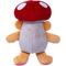 Show in main carousel: Fikas Freaky Friends Mushroom Pig Squeaky Emotional Support Plush Dog Toy, Red/Pink/White slide 3 of 6
