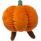 Show in main carousel: Fikas Freaky Friends Pumpkin Monkey Squeaky Emotional Support Plush Dog Toy, Orange/Brown slide 3 of 6