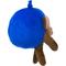 Show in main carousel: Fikas Freaky Friends Blueberry Monkey Squeaky Ball Emotional Support Plush Dog Toy, Blue/Brown slide 4 of 5