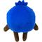 Show in main carousel: Fikas Freaky Friends Blueberry Monkey Squeaky Ball Emotional Support Plush Dog Toy, Blue/Brown slide 3 of 5