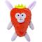 Show in main carousel: Fikas Freaky Friends Strawberry Bunny Squeaky Emotional Support Plush Dog Toy, Red/Grey slide 1 of 6
