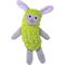 Show in main carousel: Fikas Freaky Friends Pickle Bunny Squeaky Emotional Support Plush Dog Toy, Green/Grey slide 1 of 7