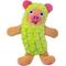 Show in main carousel: Fikas Freaky Friends Pickle Pig Squeaky Emotional Support Plush Dog Toy, Green/Pink slide 1 of 6
