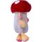 Show in main carousel: Fikas Freaky Friends Mushroom Pig Squeaky Emotional Support Plush Dog Toy, Red/Pink/White slide 4 of 6