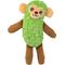 Show in main carousel: Fikas Freaky Friends Pickle Monkey Squeaky Emotional Support Plush Dog Toy, Green/Brown slide 1 of 6