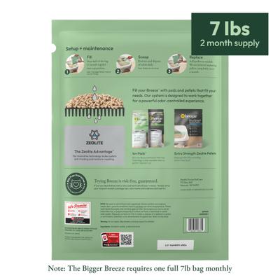 Show full view: Tidy Cats Breeze Unscented Cat Litter Pellets, 7-lb bag slide 4 of 14