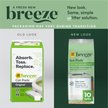 Show in main carousel: Tidy Cats Breeze Litter System Cat Pads, 10 pack slide 2 of 13