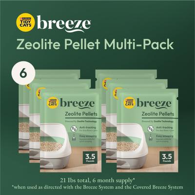 Show full view: Tidy Cats Breeze Unscented Cat Litter Pellets, 3.5-lb bag slide 3 of 14