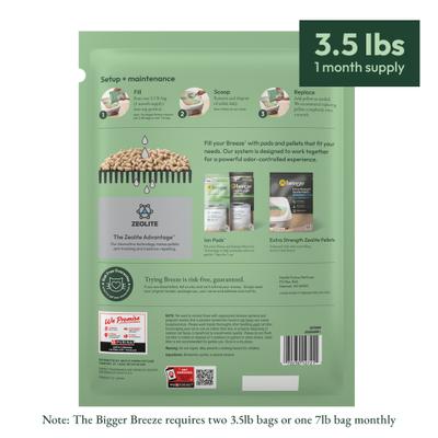 Show full view: Tidy Cats Breeze Unscented Cat Litter Pellets, 3.5-lb bag slide 5 of 14