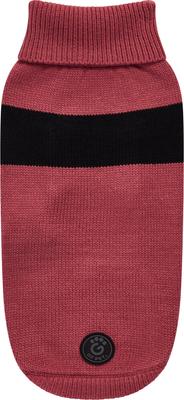 Show full view: GF Pet Catalyst Solid Dog Sweater, Pink, XXXX-Large slide 2 of 8