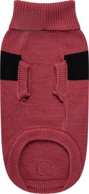 Show full view: GF Pet Catalyst Solid Dog Sweater, Pink, XXXX-Large slide 3 of 8