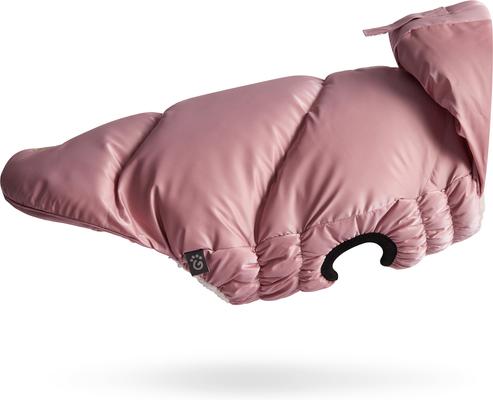 Show full view: GF Pet Lunar Glow Solid Dog Parka, Pink, Large slide 3 of 9