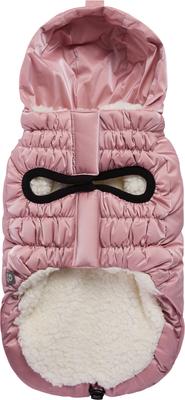 Show full view: GF Pet Lunar Glow Solid Dog Parka, Pink, Large slide 4 of 9