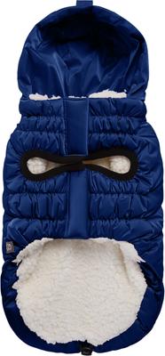 Show full view: GF Pet Lunar Glow Solid Dog Parka, Blue, XXX-Large slide 4 of 7