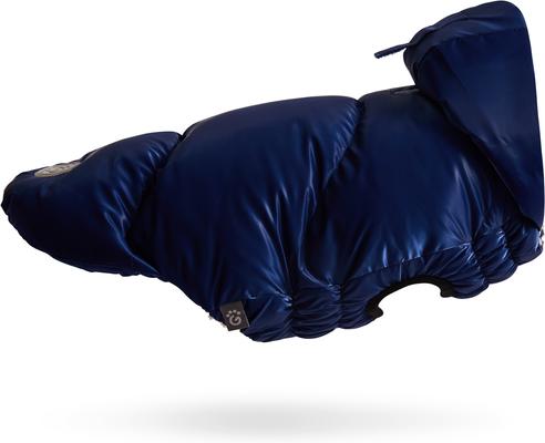 Show full view: GF Pet Lunar Glow Solid Dog Parka, Blue, XXX-Large slide 3 of 7