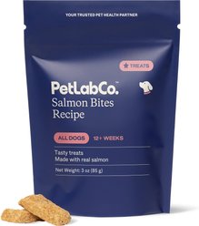 PetLab Co. Salmon Bites Dog Treats, 3-oz bag slide 1 of 7