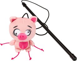 FuzzYard Snoop Hogg Plush Cat Toy with Catnip, Pink slide 2 of 3