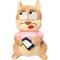Show in main carousel: FuzzYard #Ashleigh Squeaky Plush Dog Toy, Pink slide 1 of 7