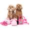 Show in main carousel: FuzzYard So Fetch Handbag Squeaky Plush Dog Toy, Pink slide 5 of 5