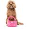 Show in main carousel: FuzzYard So Fetch Handbag Squeaky Plush Dog Toy, Pink slide 3 of 5