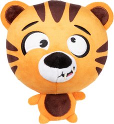 FuzzYard Roarnaldo Squeaky Plush Dog Toy, Orange