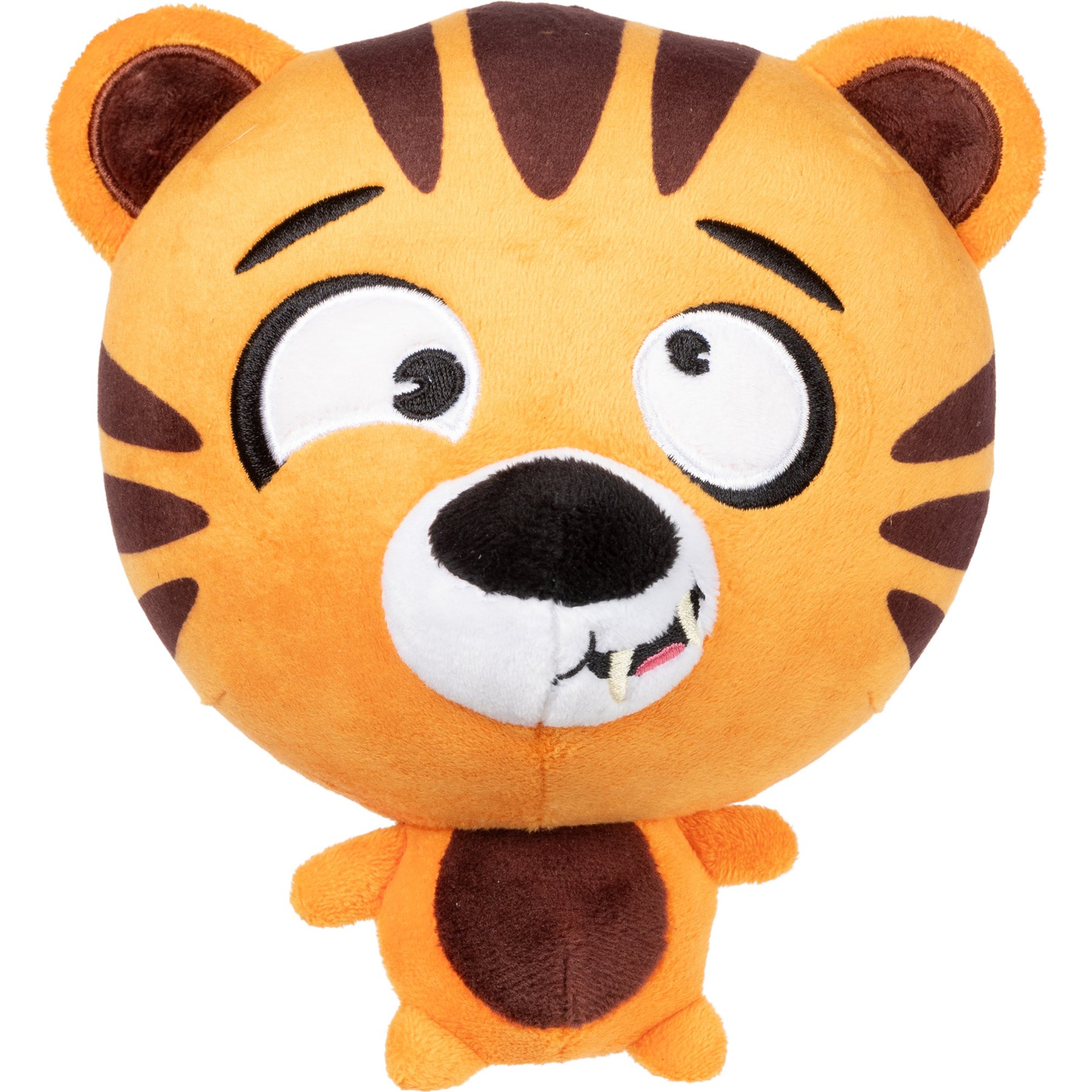 FuzzYard Roarnaldo Squeaky Plush Dog Toy, Orange