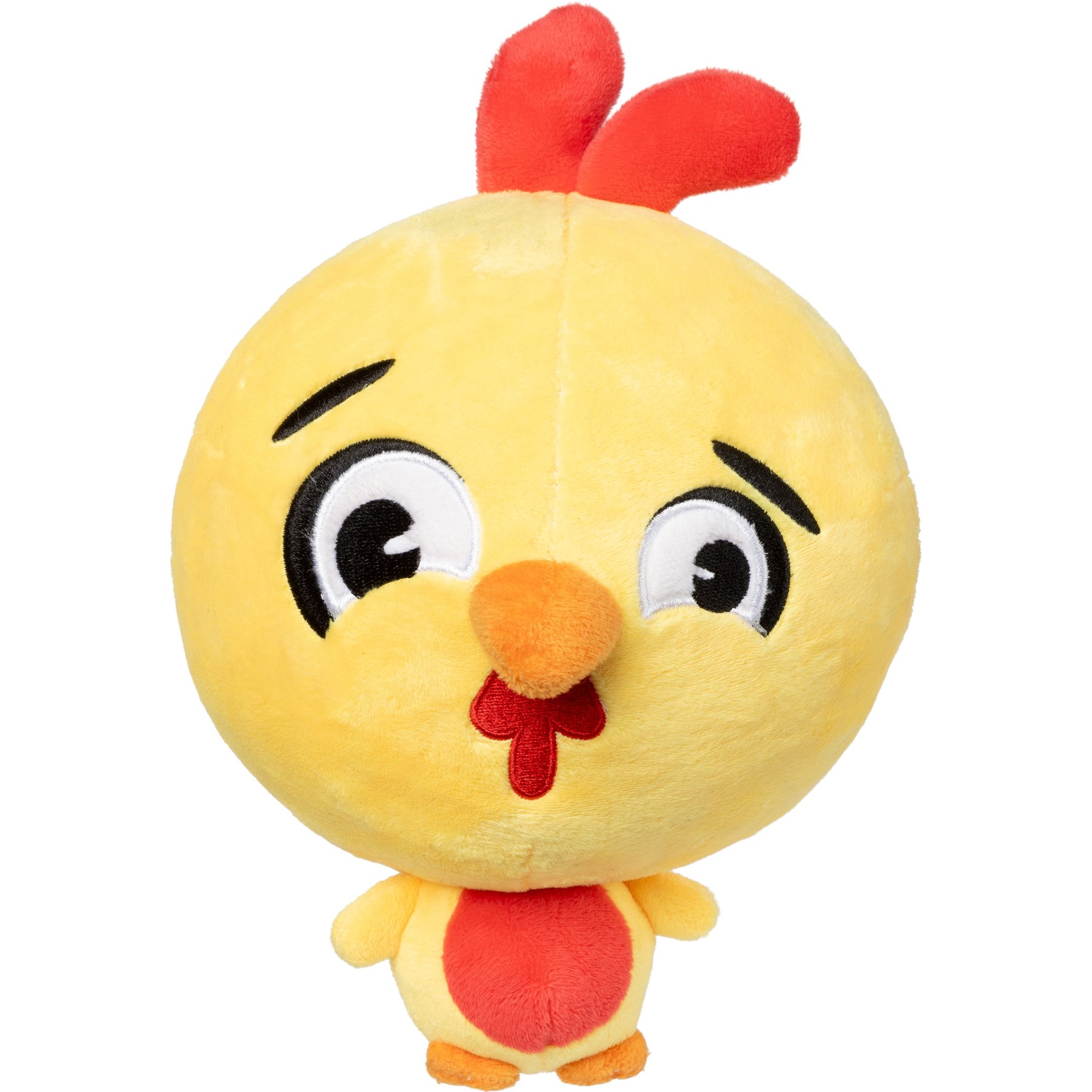 FuzzYard Hen Diesel Squeaky Plush Dog Toy, Yellow