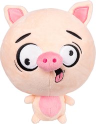 FuzzYard Snoop Hogg Squeaky Plush Dog Toy, Pink