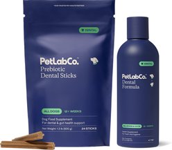 PetLab Co. Dental Formula Water Additive + Prebiotic Dental Sticks Dog Dental Chews