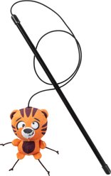 FuzzYard Roarnaldo Plush Cat Toy with Catnip, Orange