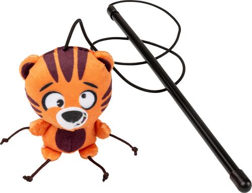 Show full view: FuzzYard Roarnaldo Plush Cat Toy with Catnip, Orange slide 2 of 3