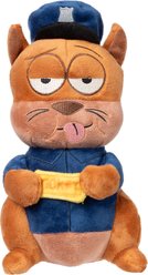 FuzzYard Curbside Carl Squeaky Plush Dog Toy, Blue