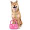 Show in main carousel: FuzzYard So Fetch Handbag Squeaky Plush Dog Toy, Pink slide 4 of 5