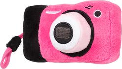 FuzzYard Digicam Squeaky Plush Dog Toy, Pink