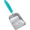 Show in main carousel: WePet Flat Aluminum Alloy Cat Litter Scooper, Teal, Small slide 1 of 8