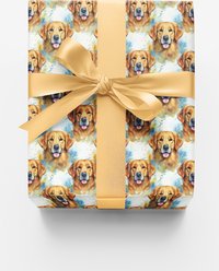 London Penny The Golden Standard Wrapping Paper, Glossy, 6-ft roll